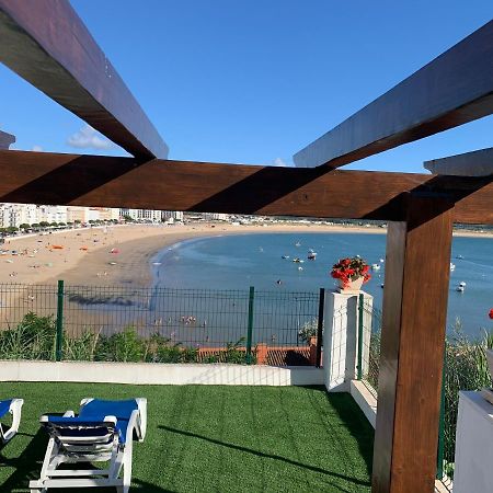 Vistalmar São Martinho Acomodação com café da manhã São Martinho do Porto Exterior foto
